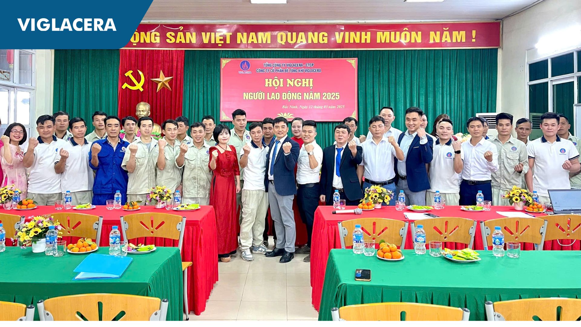 Hội nghị Người lao động Công ty Cổ phần Bê tông khí Viglacera năm 2025